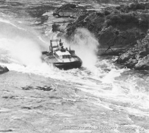 SRN5 in the Tropics -  (credit: The <a href='http://www.hovercraft-museum.org/' target='_blank'>Hovercraft Museum Trust</a>).